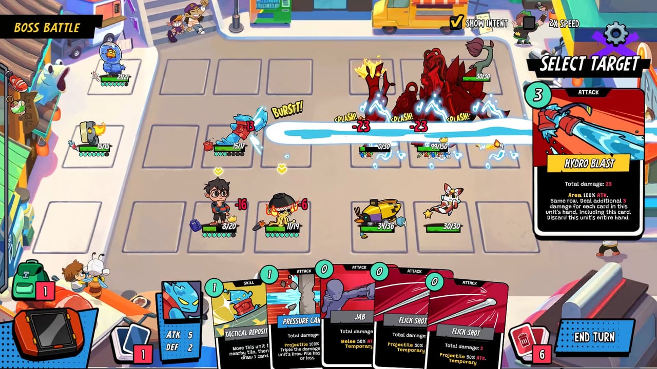 Montabi tactical battle on a 3x3 grid
